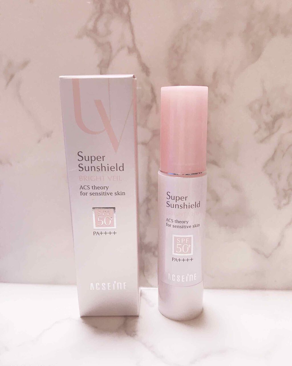スーパーサンシールド ブライトヴェール/ACSEINE/化粧下地を使ったクチコミ（1枚目）