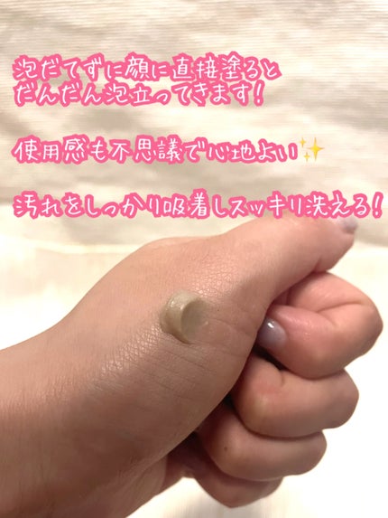 スクラビング マッド ウォッシュ/KANEBO/洗顔フォームを使ったクチコミ(3枚目)