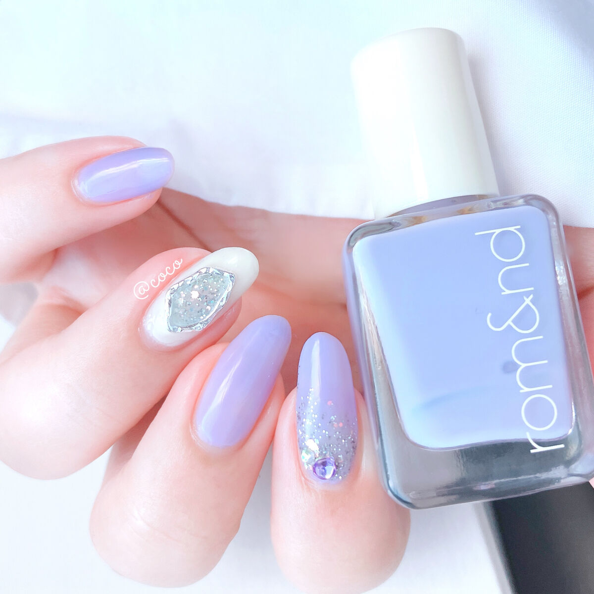 ムードペブルネイル/rom&nd/マニキュアを使ったクチコミ（2枚目）