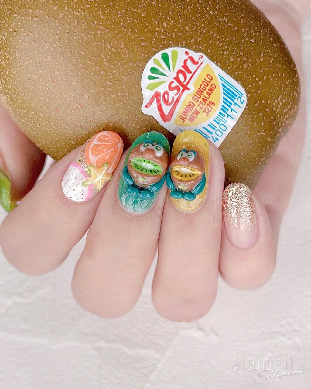夏ネイルのネイルデザイン | クレイジェル｜ネイル工房 -夏っぽ