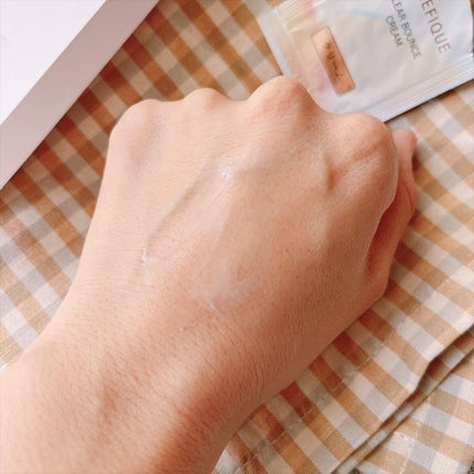 クリアバウンスクリーム /BENEFIQUE/フェイスクリームを使ったクチコミ(4枚目)