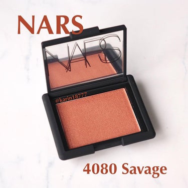 ブラッシュ 4080/NARS/パウダーチークを使ったクチコミ（1枚目）