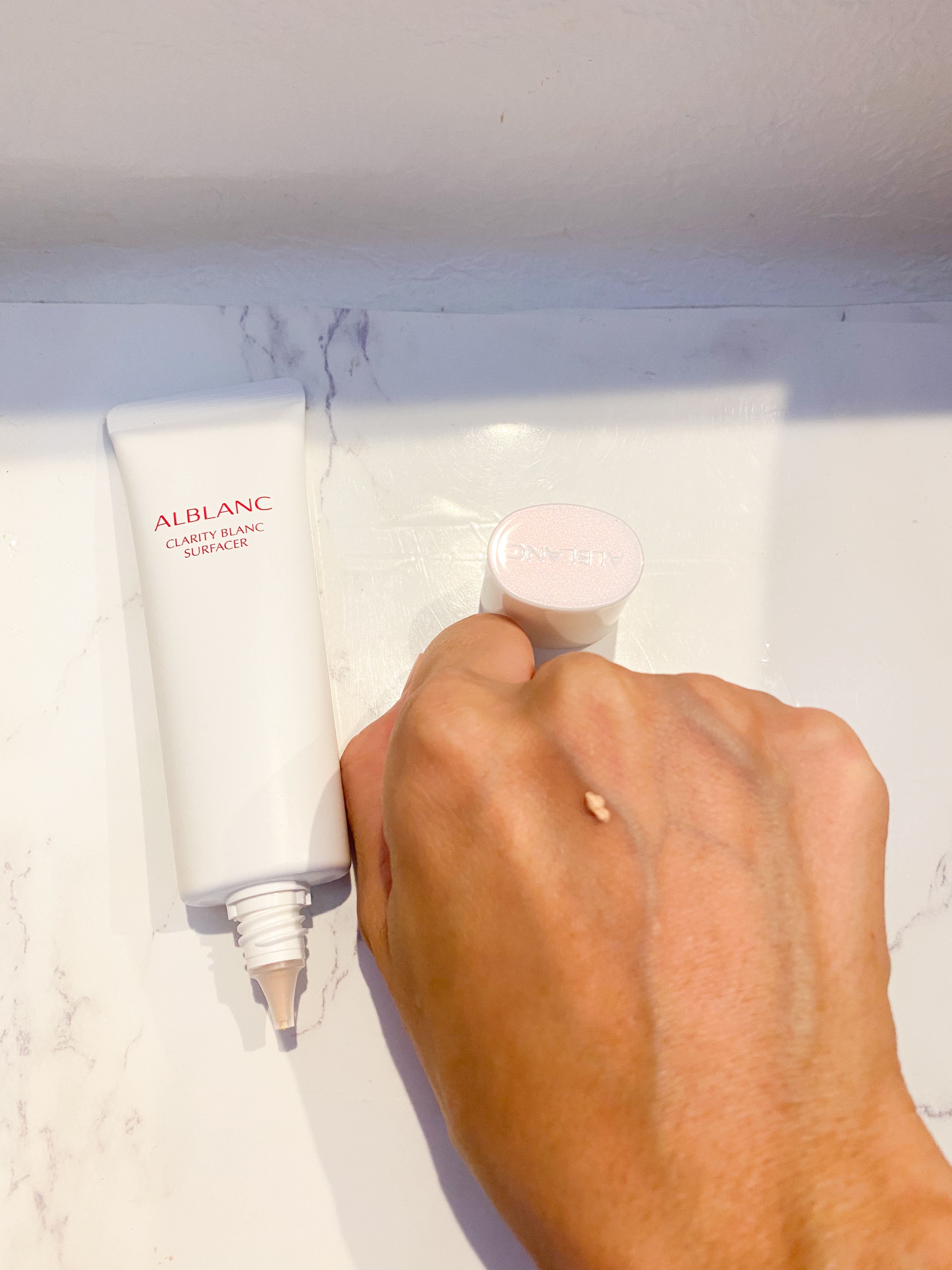 クラリティブラン サーフェイサー/ALBLANC/化粧下地を使ったクチコミ（2枚目）