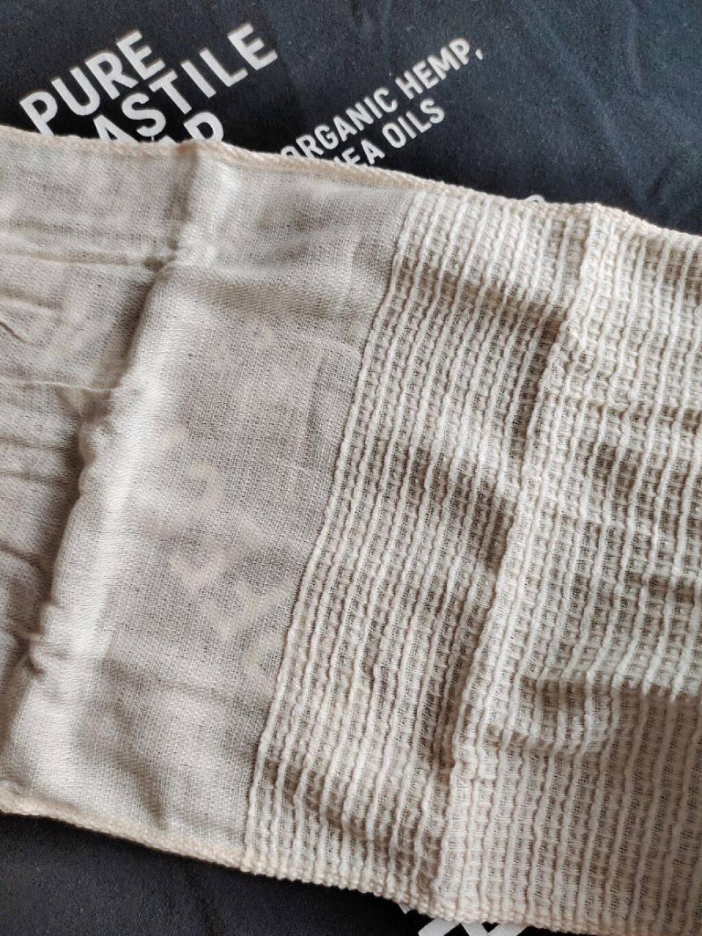 オーガニック ボディタオル/THE PERFECT ANCHOR/バスグッズを使ったクチコミ（2枚目）