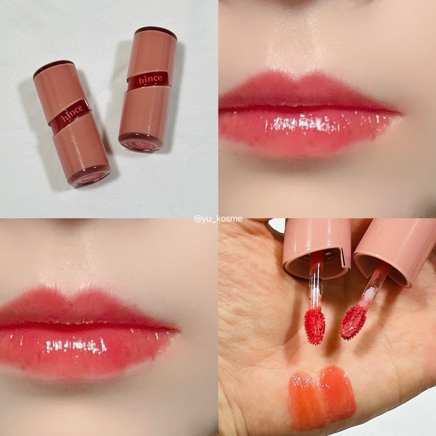 ロウグロウジェルティント/hince/リップティントを使ったクチコミ(9枚目)