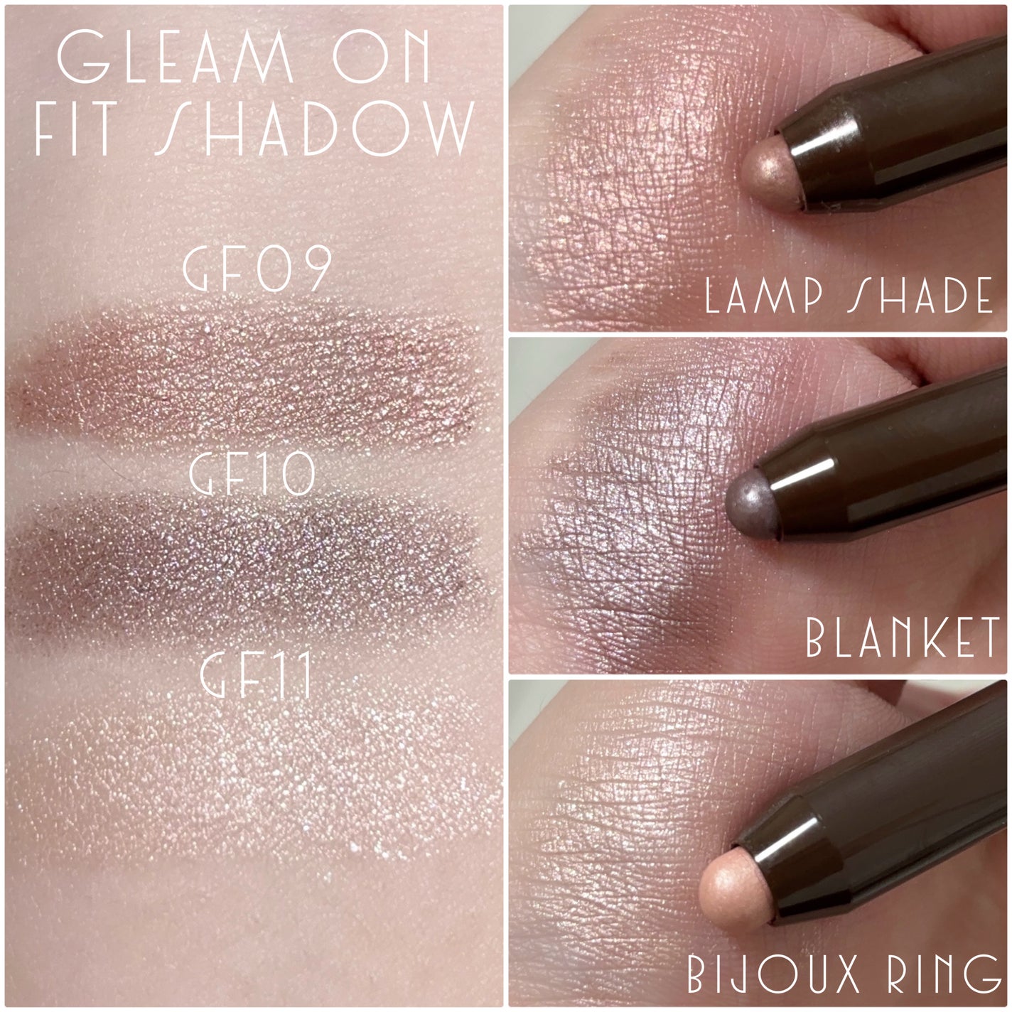 グリームオンフィットシャドウ/excel/スティックアイシャドウを使ったクチコミ(3枚目)