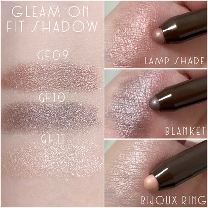 グリームオンフィットシャドウ GF09 ランプシェード/excel/スティックアイシャドウを使ったクチコミ(3枚目)