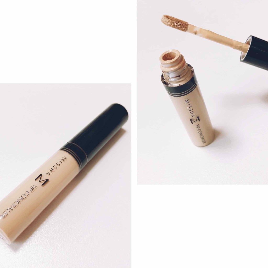 ザ コンシーラー AKAMI グリーンベージュ/MISSHA/リキッドコンシーラーを使ったクチコミ（2枚目）