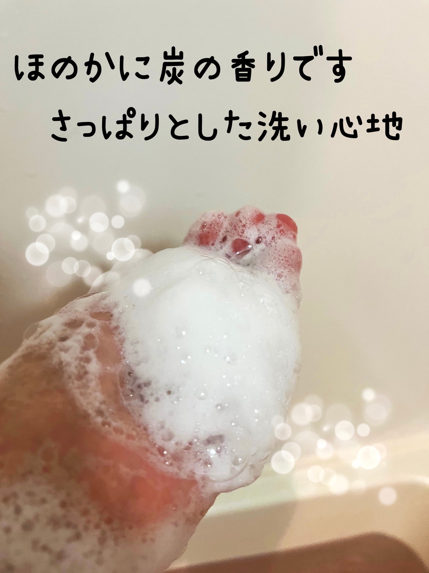 泥炭石 洗顔石鹸/ペリカン石鹸/洗顔石鹸を使ったクチコミ(3枚目)