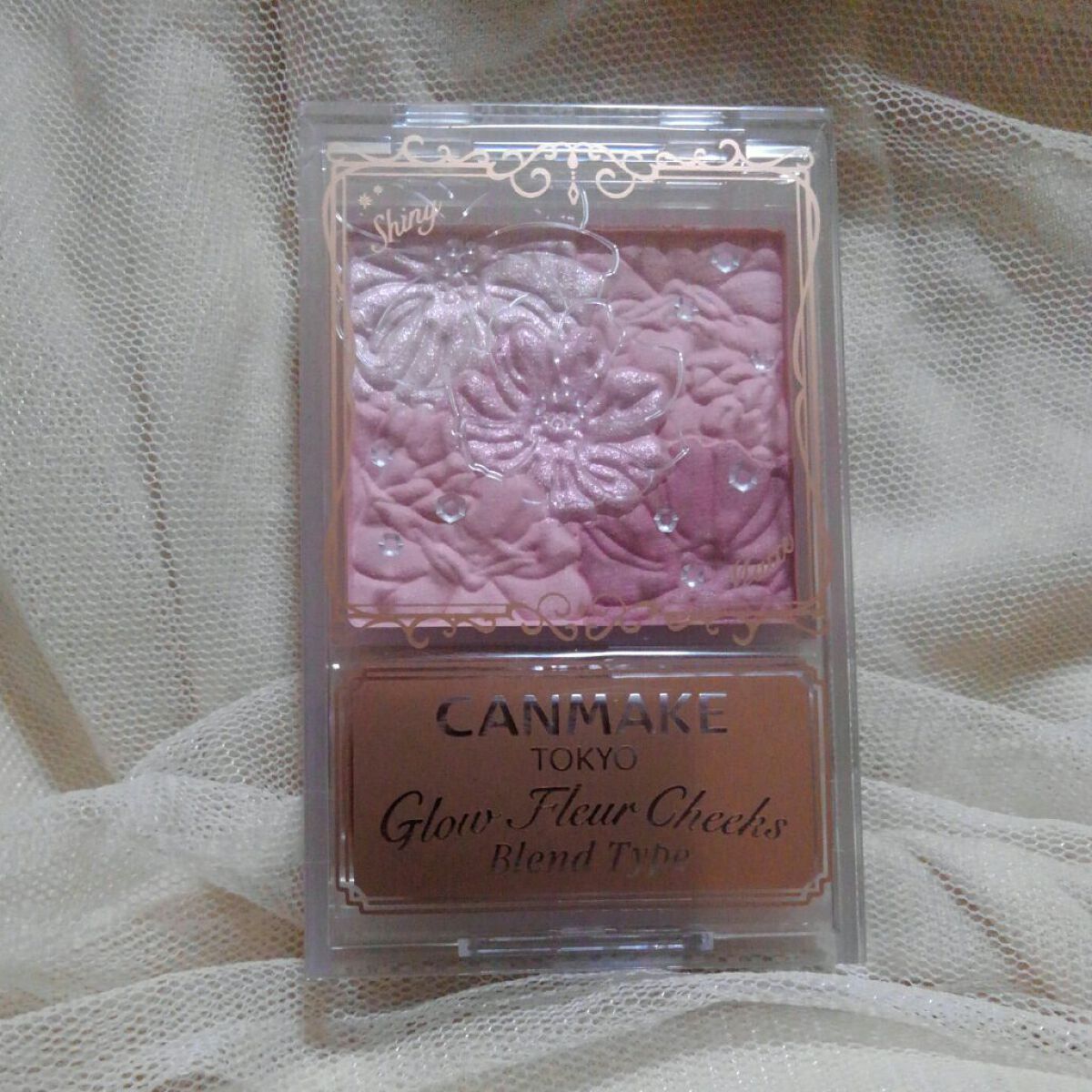 グロウフルールチークス(ブレンドタイプ)/キャンメイク/パウダーチークを使ったクチコミ(3枚目)