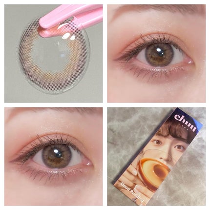 Cloud Pudding /chuu LENS/カラーコンタクトレンズを使ったクチコミ(1枚目)