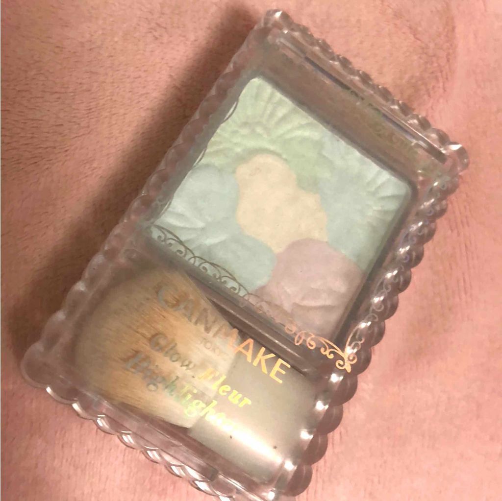 グロウフルールハイライター/キャンメイク/パウダーハイライトを使ったクチコミ(1枚目)