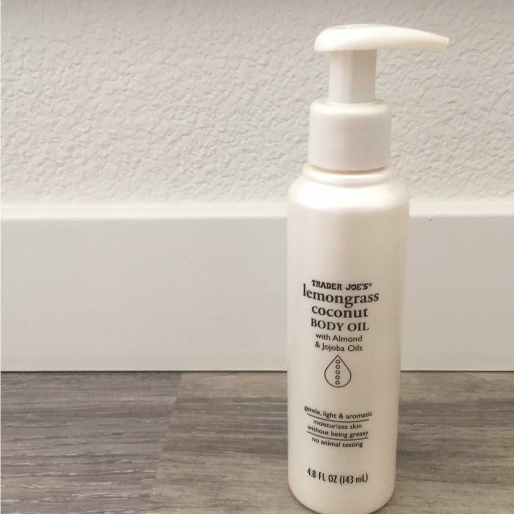 レモングラスココナッツボディオイル｜トレーダー・ジョーズ (Trader Joe’s)海外の口コミ トレーダー・ジョーズ レモングラス
