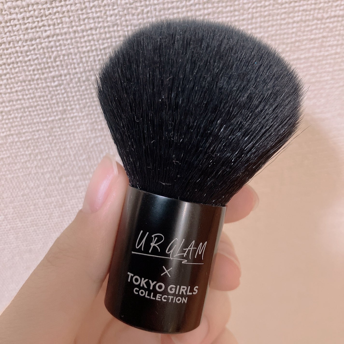 UGT カブキブラシ 01c/U R GLAM/メイクブラシを使ったクチコミ(2枚目)