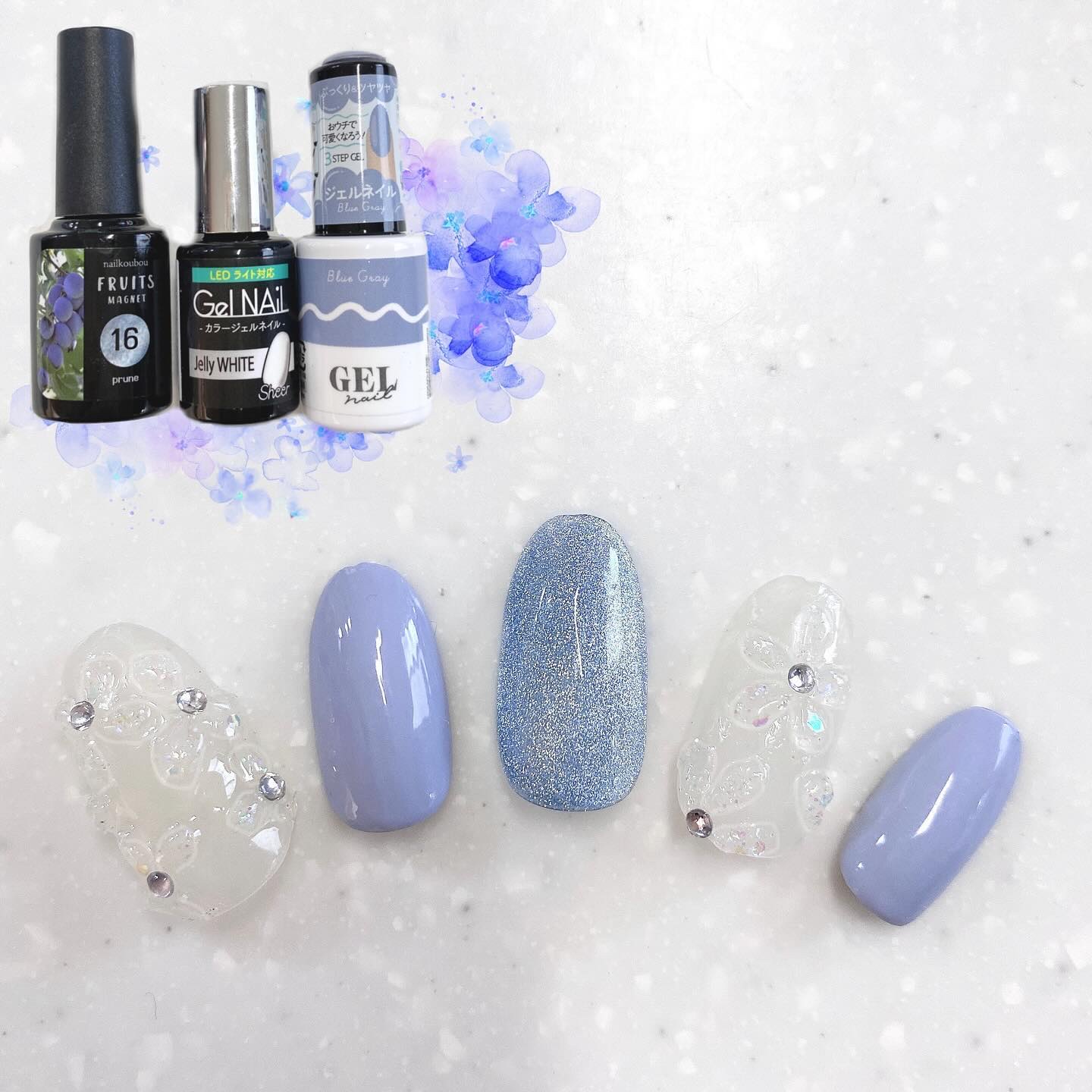 BRG ジェルネイル/DAISO/ジェルネイルを使ったクチコミ（1枚目）