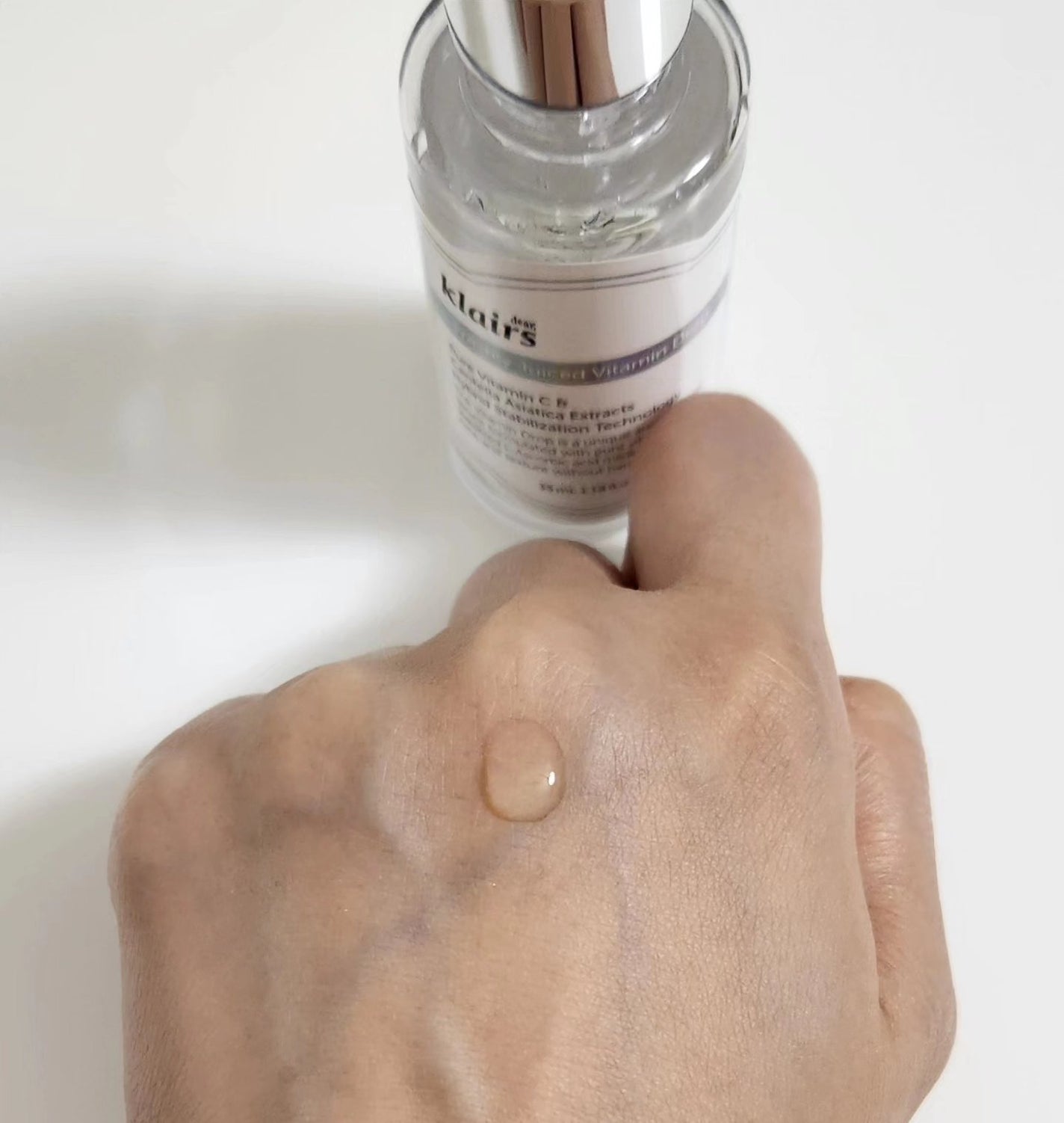 フレッシュリージュースドビタミンドロップ(35ml)/Klairs/美容液を使ったクチコミ(5枚目)