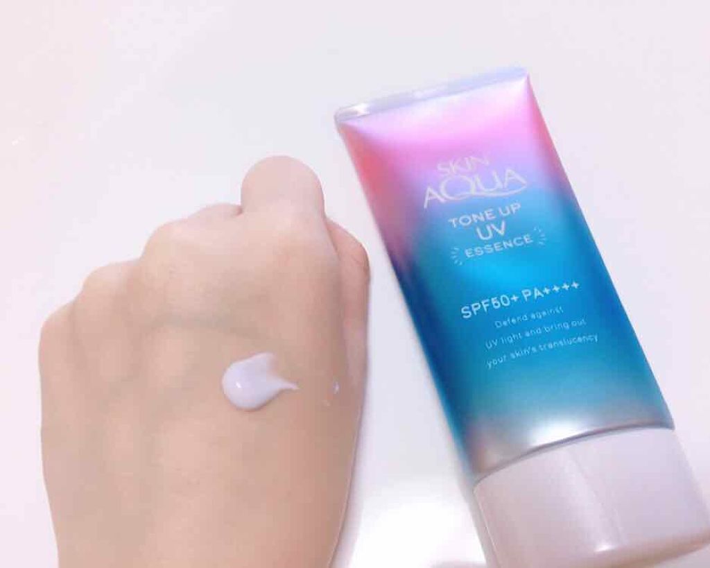 スキンアクア トーンアップUVエッセンス/スキンアクア/日焼け止めクリームを使ったクチコミ(1枚目)