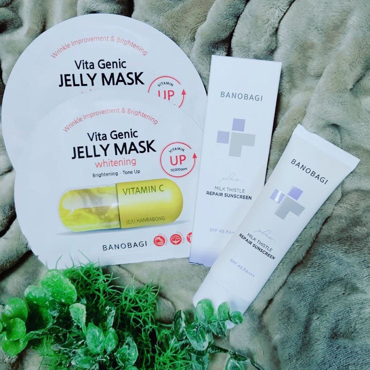 ミルクシスルリペアシカサンスクリーンプラス/BANOBAGI/日焼け止めミルクを使ったクチコミ(1枚目)