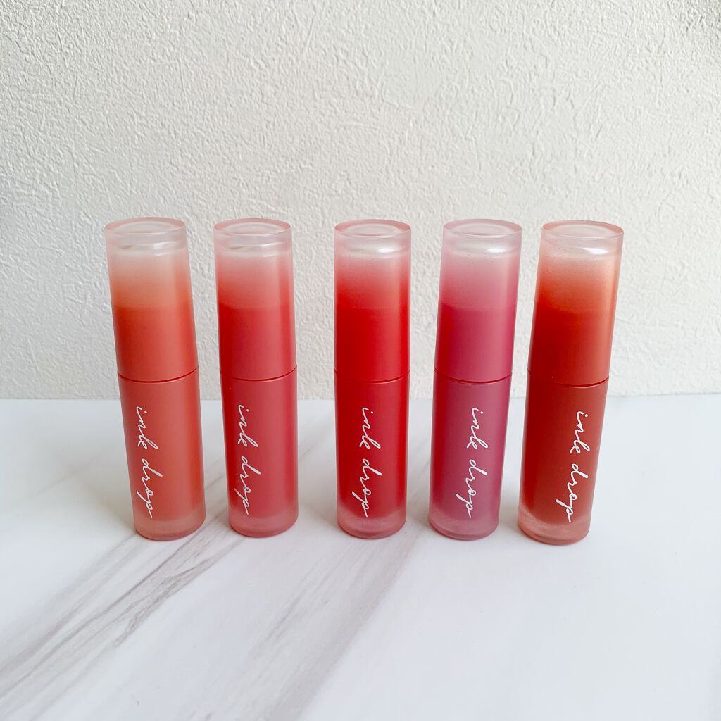 インク ムード ドロップ ティント/PERIPERA/リップグロスを使ったクチコミ(2枚目)