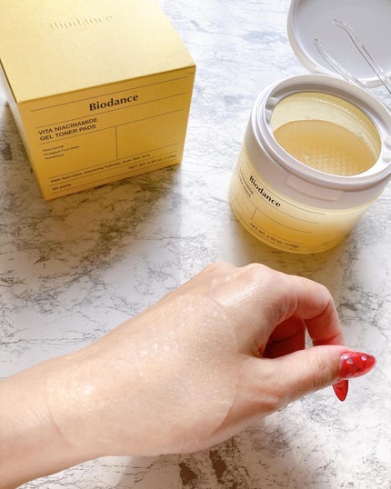 ビタナイアシンアミドゲルトナーパッド/Biodance/シートマスク・パックを使ったクチコミ(8枚目)