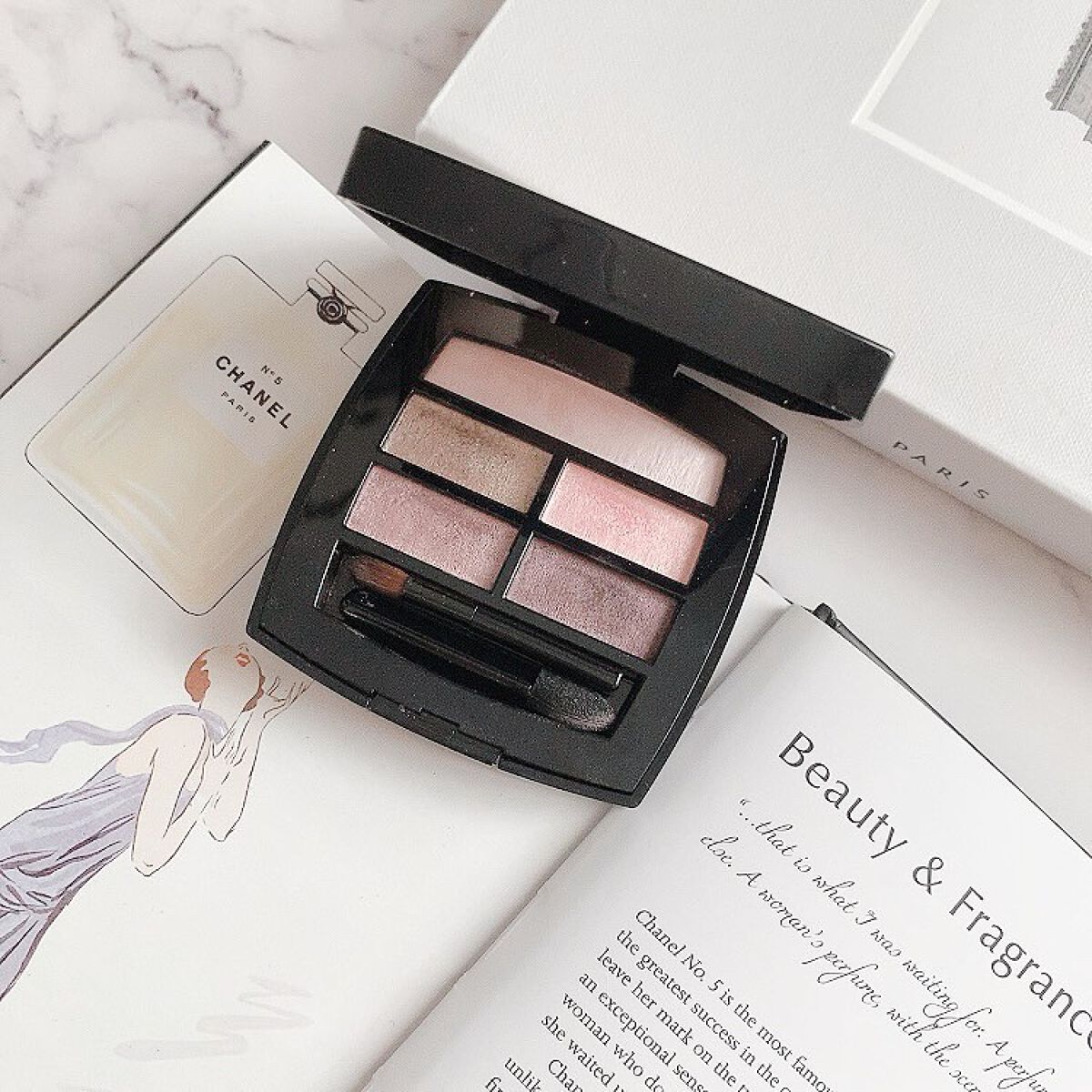 レ ベージュ パレット ルガール/CHANEL/アイシャドウパレットを使ったクチコミ(5枚目)