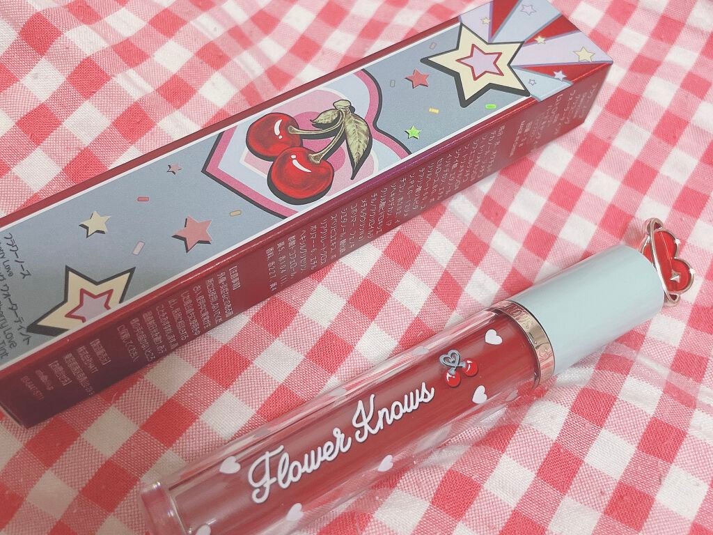 グリスニングウォータリングティント/FlowerKnows/リップティントを使ったクチコミ(1枚目)