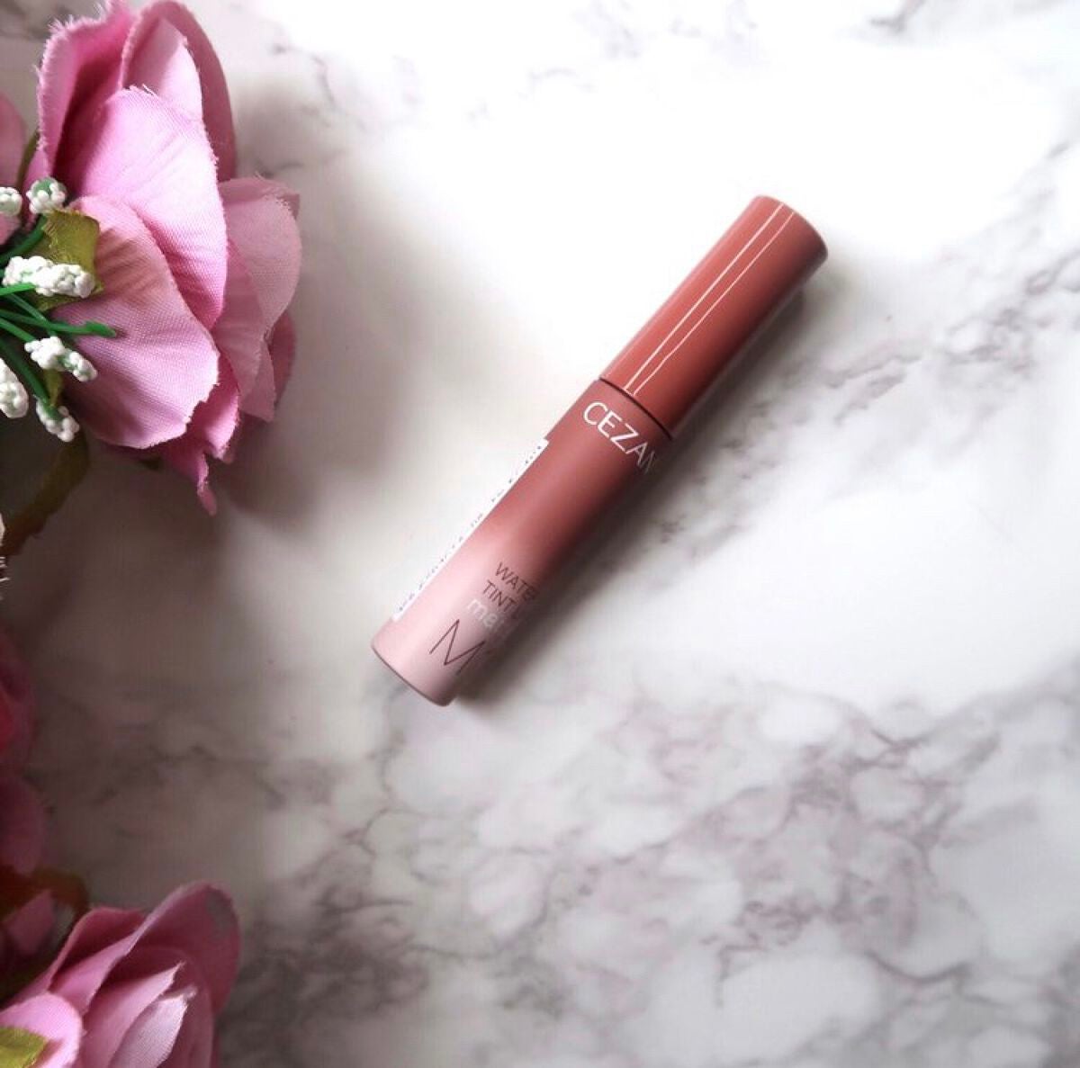 ウォータリーティントリップ マット/CEZANNE/リップティントを使ったクチコミ(1枚目)