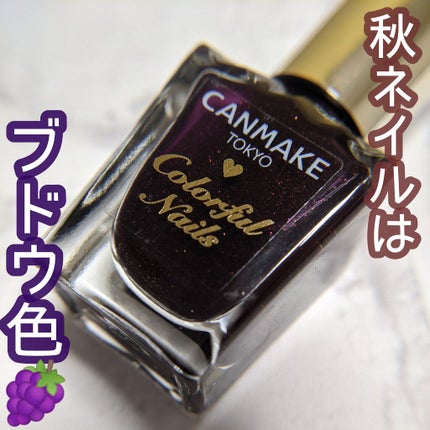カラフルネイルズ/キャンメイク/マニキュアを使ったクチコミ(1枚目)