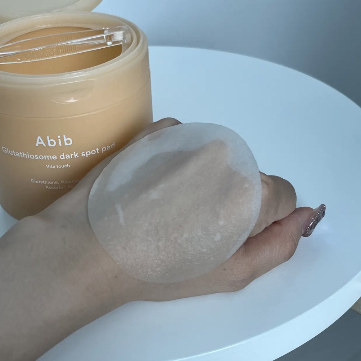 グルタチオンソームダークスポットパッドビタタッチ/Abib /トナーパッドを使ったクチコミ（3枚目）