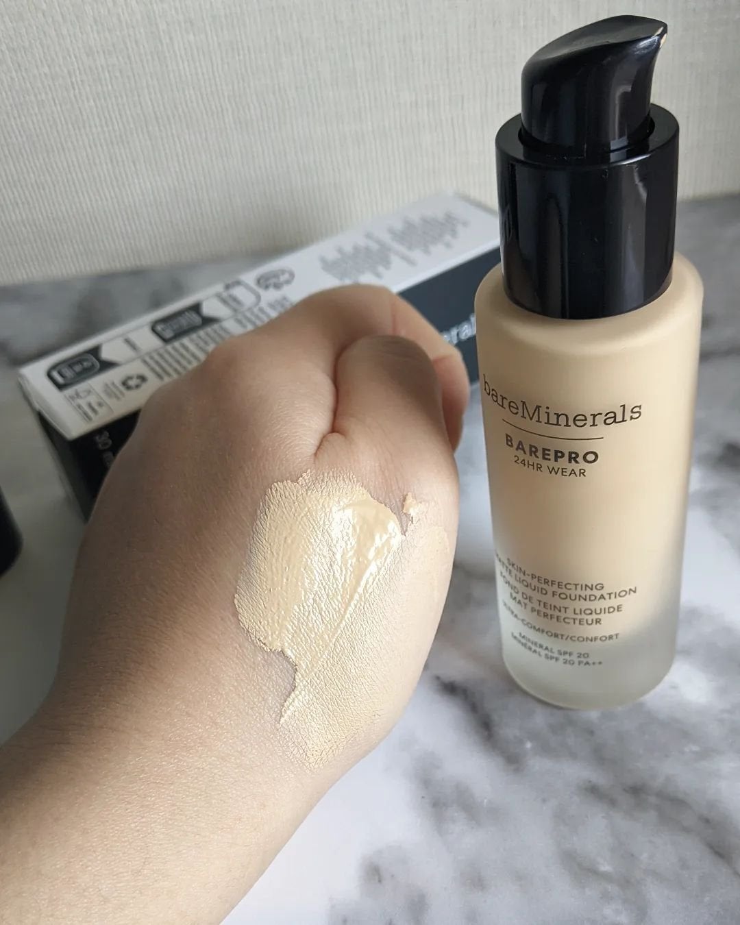 ベアプロ 24HR リキッド ファンデーション/bareMinerals/リキッドファンデーションを使ったクチコミ(4枚目)