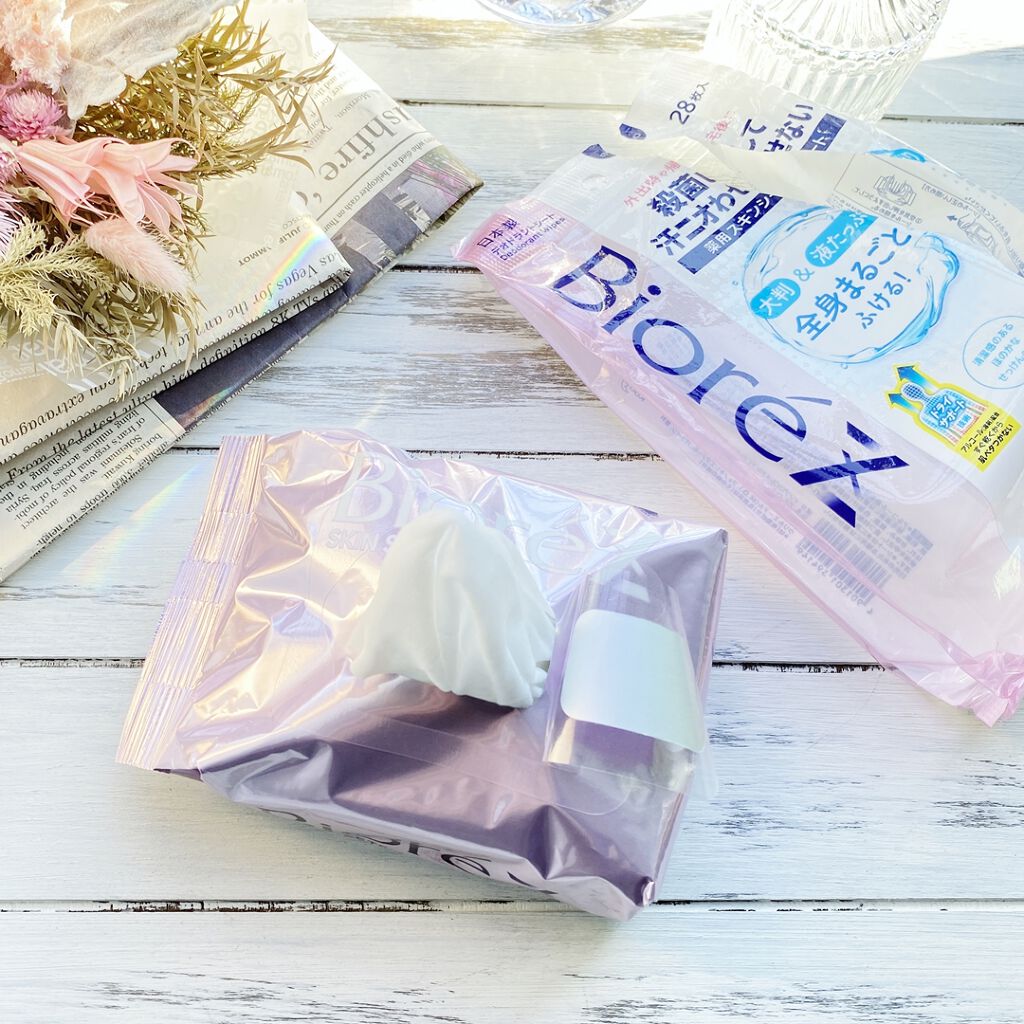 ビオレZ 薬用スキンシート/ビオレ/ボディシートを使ったクチコミ(2枚目)