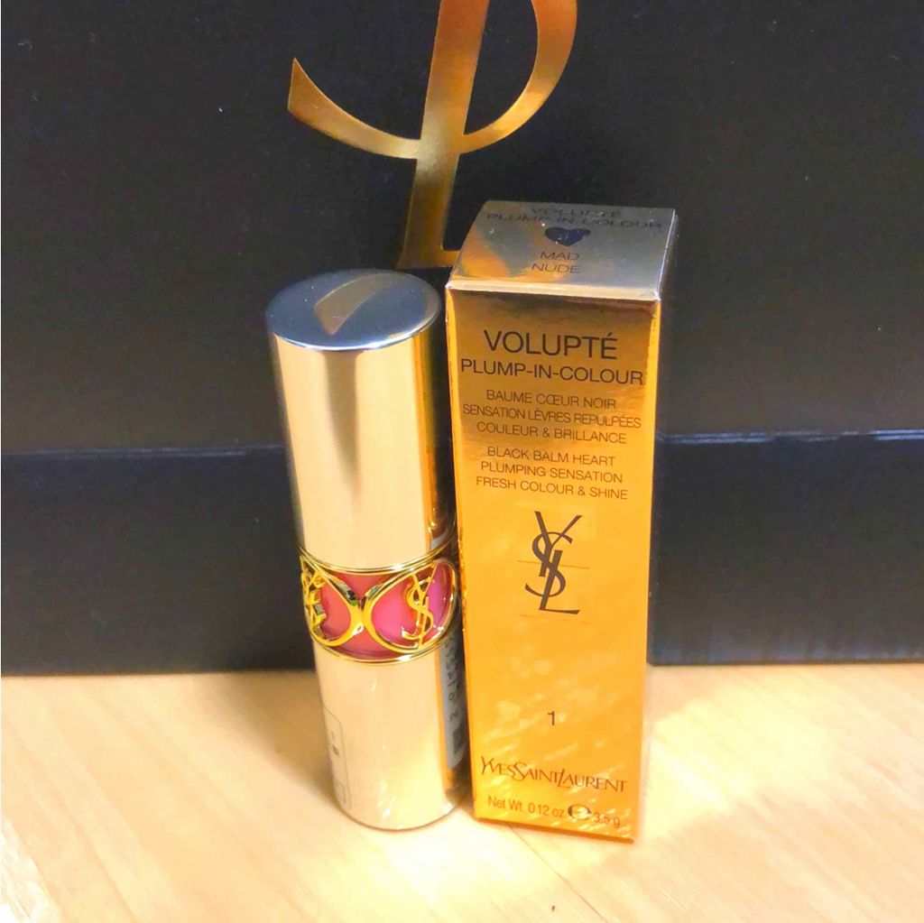 ヴォリュプテ プランプインカラー/YVES SAINT LAURENT BEAUTE/口紅を使ったクチコミ(1枚目)