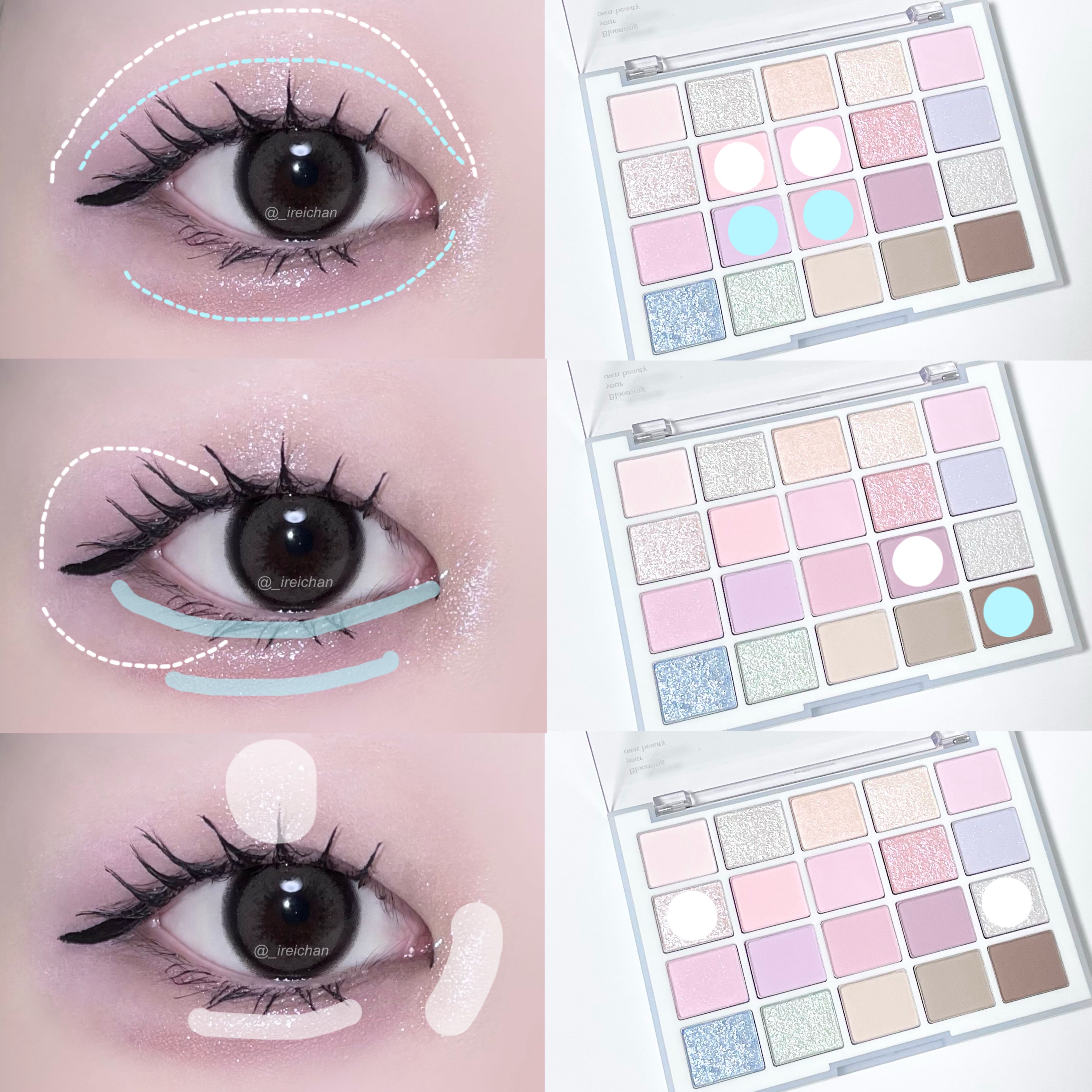 ムードシャドウパレット/dasique/アイシャドウパレットを使ったクチコミ（2枚目）