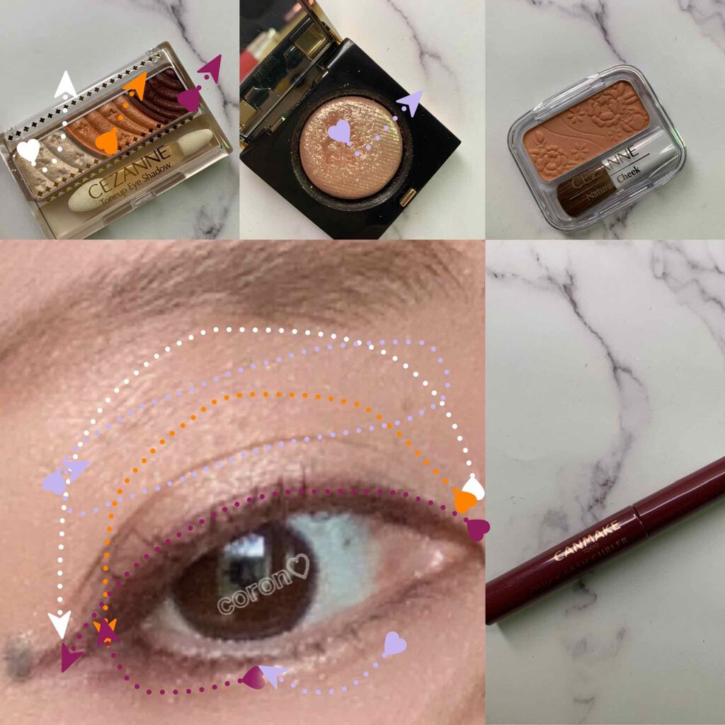 ナチュラル チークN/CEZANNE/パウダーチークを使ったクチコミ（2枚目）