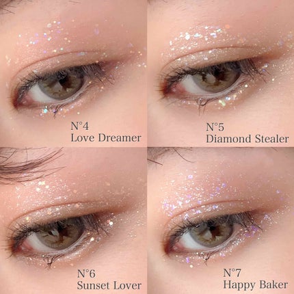 ゲットルーズグリッタージェル/unleashia/グリッターを使ったクチコミ(3枚目)