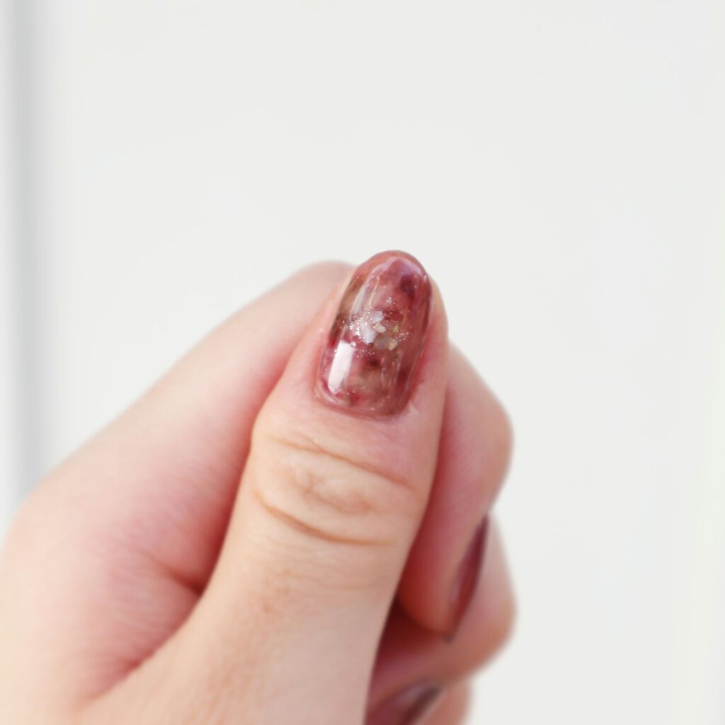 ジェルボリュームトップコート/キャンメイク/ネイルトップコートを使ったクチコミ（2枚目）