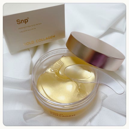 ゴールドコラーゲンパーフェクションアイパッチ/SNP/シートマスク・パックを使ったクチコミ(1枚目)