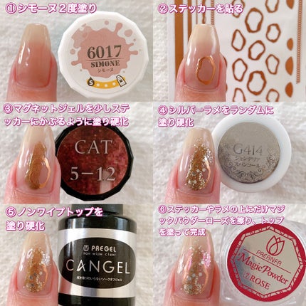 ラブリー5Dキャッツアイジェル CAT5-12/グレースジェル/ジェルネイルの画像