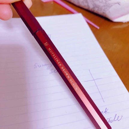 モテライナー リキッド/UZU BY FLOWFUSHI/リキッドアイライナーを使ったクチコミ(1枚目)