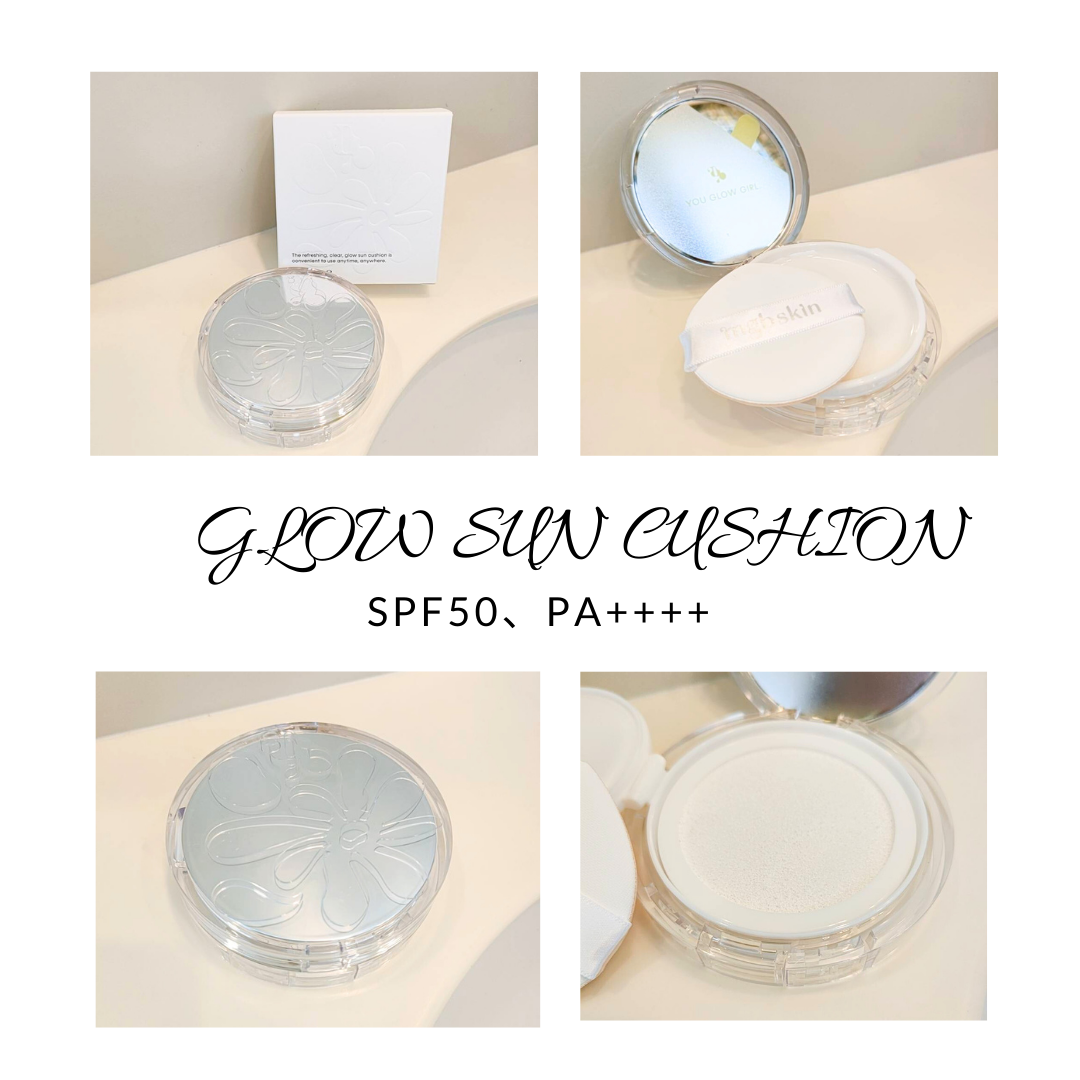 グロウ サン クッション/mgb skin/クッションファンデーションを使ったクチコミ（2枚目）