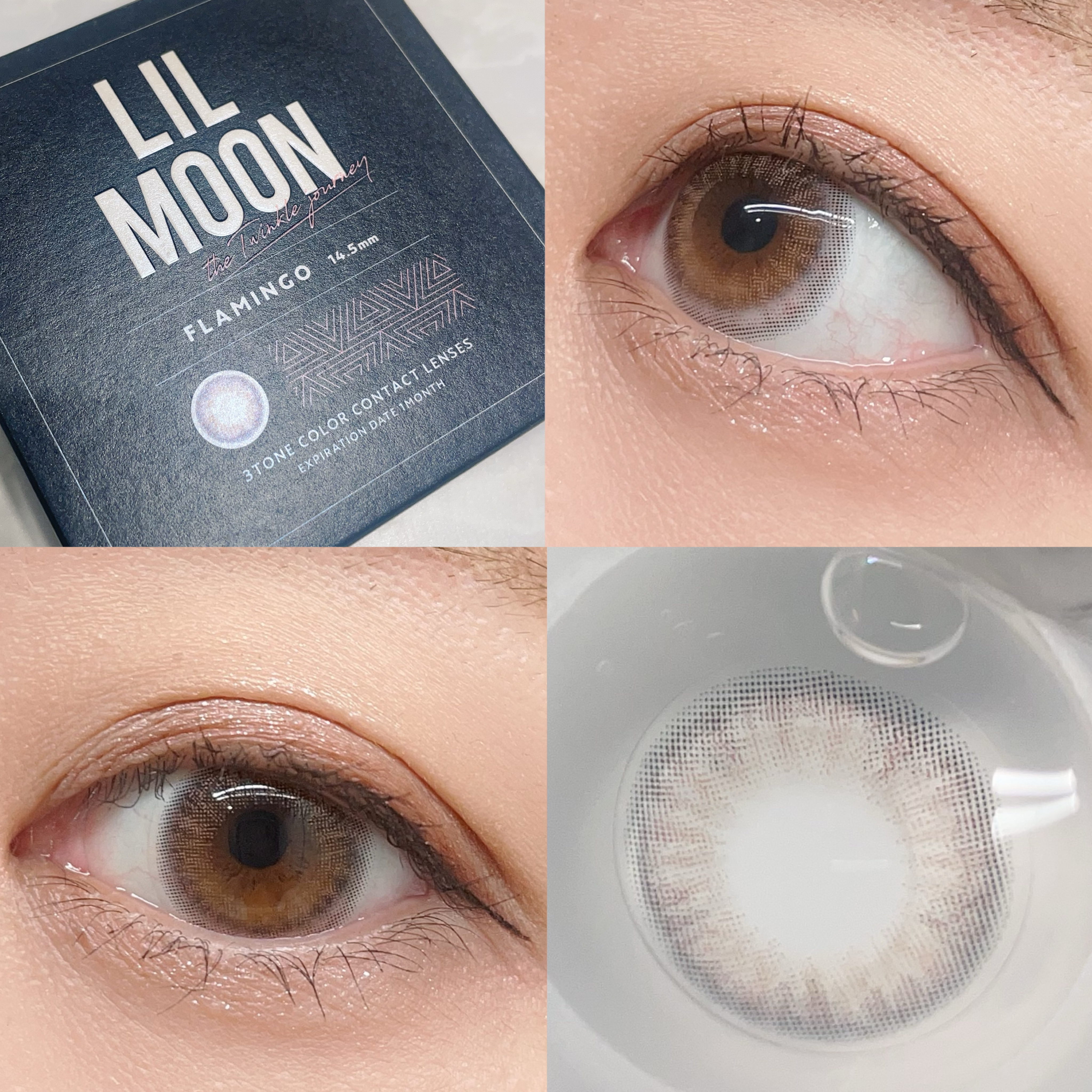 LIL MOON 1month/LILMOON/１ヶ月（１MONTH）カラコンを使ったクチコミ（1枚目）