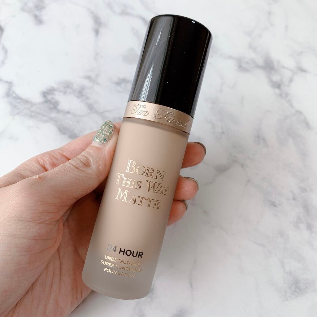 ボーン ディス ウェイ アンディテクタブル 24H マット ファンデーション/Too Faced/リキッドファンデーションを使ったクチコミ(1枚目)