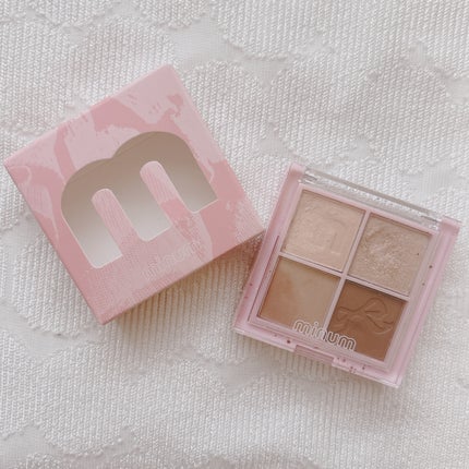 バブアイカラーパレット/minum/アイシャドウパレットを使ったクチコミ(1枚目)