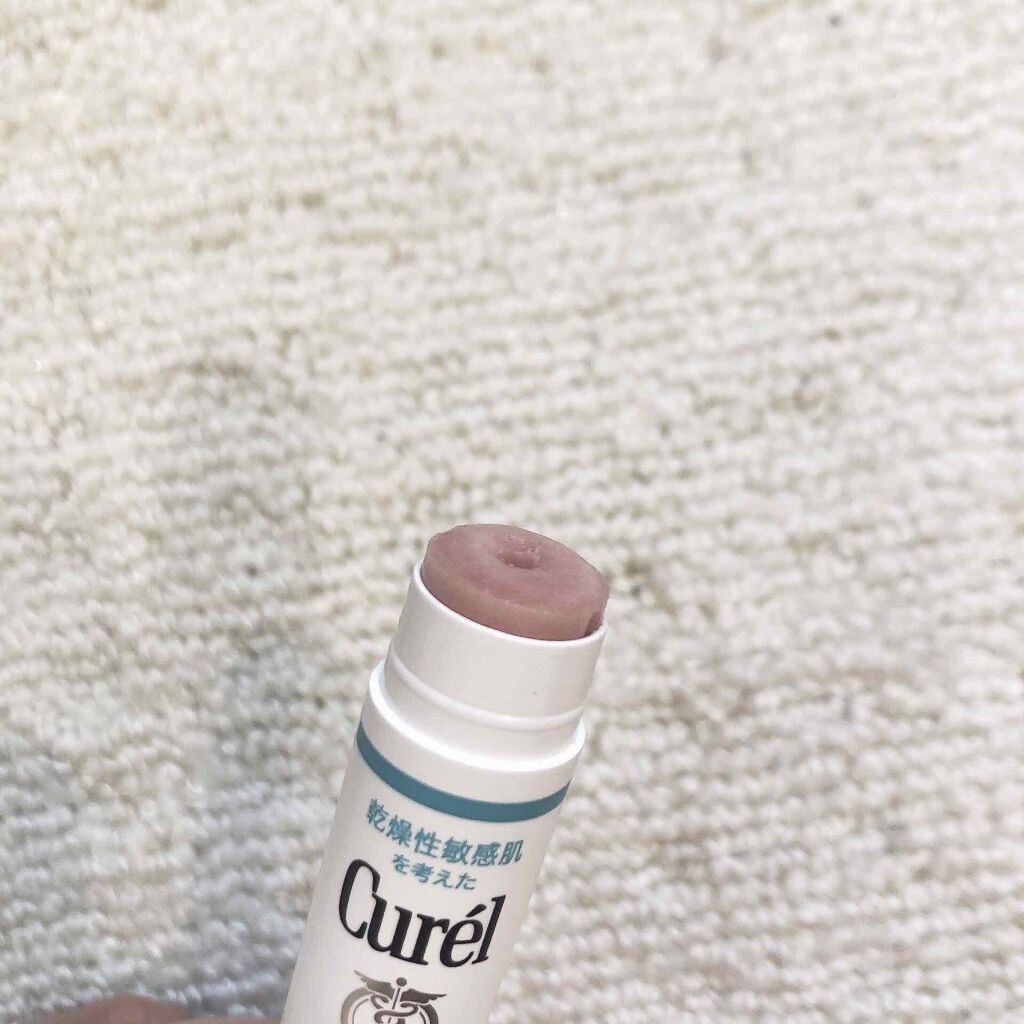 リップケア クリーム ほんのり色づくタイプ/キュレル/リップケアを使ったクチコミ(2枚目)