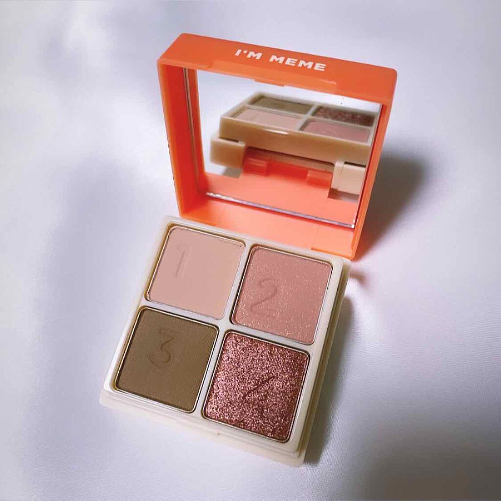 マルチキューブ/i’m meme/アイシャドウパレットを使ったクチコミ(2枚目)