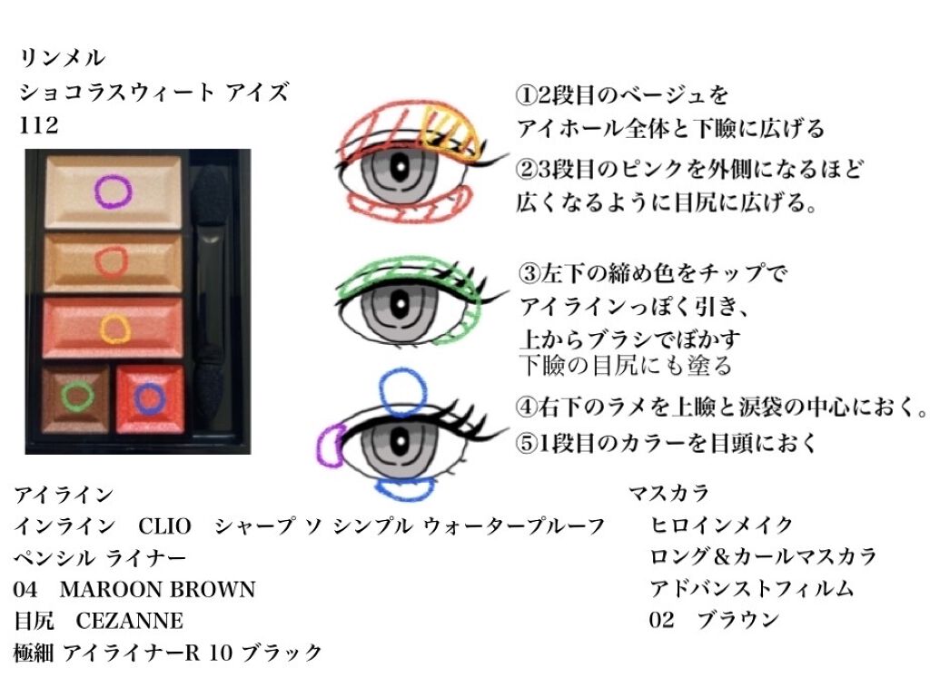 シャープ ソ シンプル ウォータープルーフ ペンシル ライナー 04 MAROON BROWN/CLIO/ペンシルアイライナーを使ったクチコミ（2枚目）