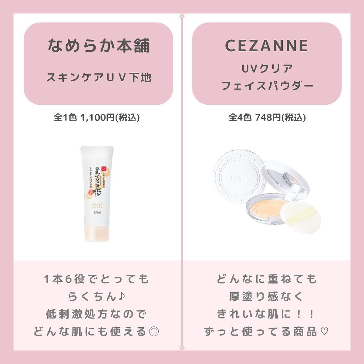 UVクリアフェイスパウダー/CEZANNE/プレストパウダーを使ったクチコミ（2枚目）