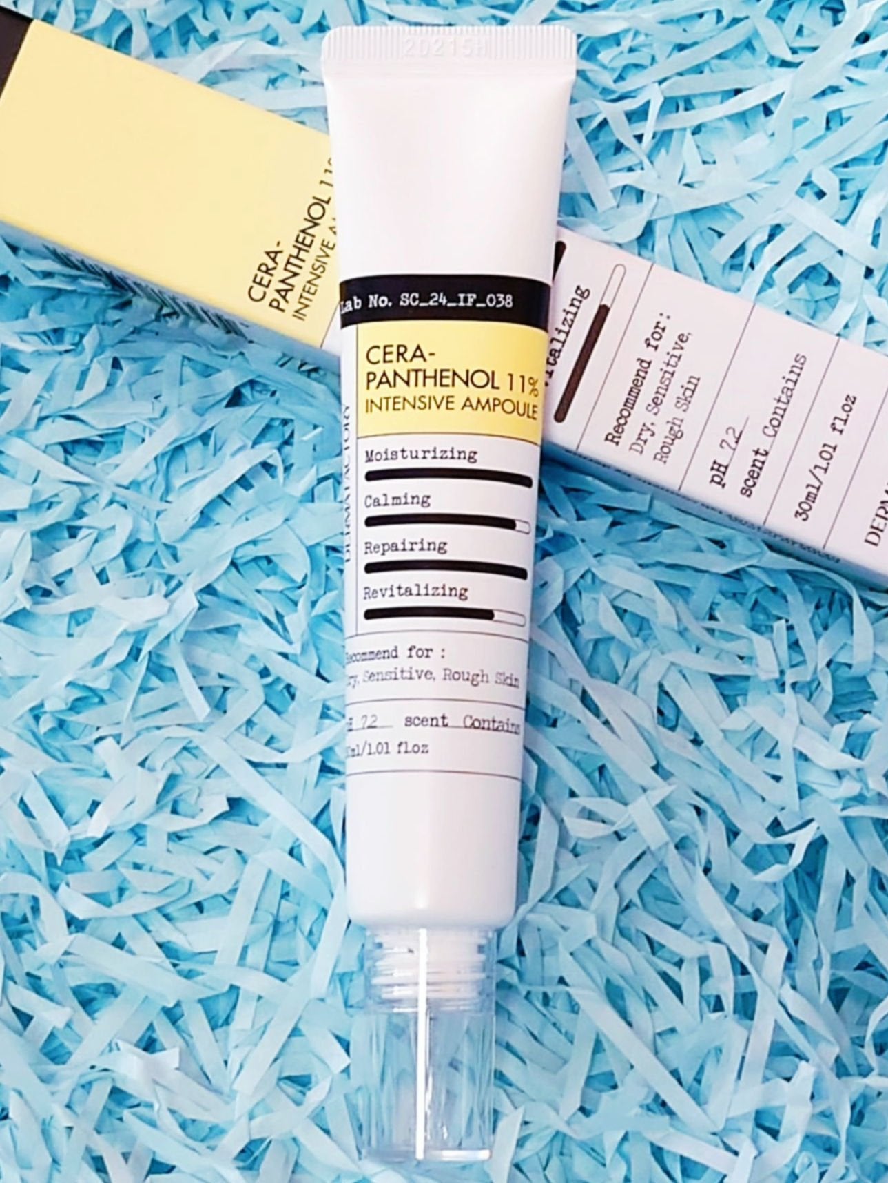 セラパンテノール11% インテンシブアンプル/DERMA FACTORY/フェイスクリームを使ったクチコミ(9枚目)