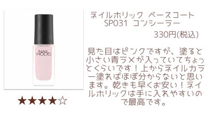 ベース&トップコートⅡ/デュカート/ネイルトップコートを使ったクチコミ(3枚目)