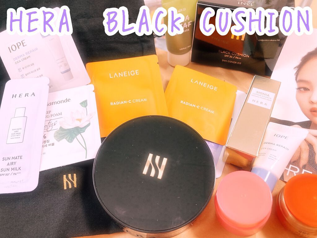 ブラック クッション/HERA/クッションファンデーションを使ったクチコミ(1枚目)